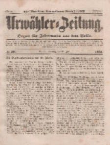 Urwähler-Zeitung : Organ für Jedermann aus dem Volke, Sonntag, 27. Juli 1851, Nr. 171.
