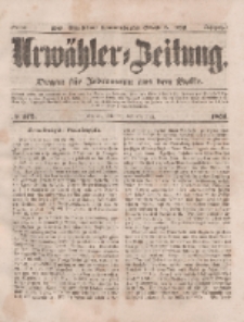 Urwähler-Zeitung : Organ für Jedermann aus dem Volke, Dienstag, 28. Juli 1851, Nr. 172.