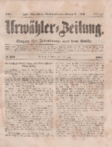 Urwähler-Zeitung : Organ für Jedermann aus dem Volke, Mittwoch, 30. Juli 1851, Nr. 173.