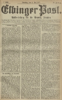 Elbinger Post, Nr. 153, Sonntag 4 Juli 1875, 2 Jh