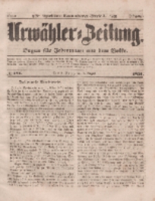 Urwähler-Zeitung : Organ für Jedermann aus dem Volke, Freitag, 8. August 1851, Nr. 181.