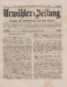 Urwähler-Zeitung : Organ für Jedermann aus dem Volke, Sonntag, 17. August 1851, Nr. 189.