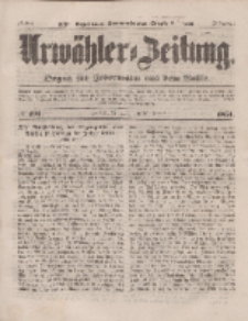 Urwähler-Zeitung : Organ für Jedermann aus dem Volke, Mittwoch, 20. August 1851, Nr. 191.