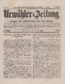 Urwähler-Zeitung : Organ für Jedermann aus dem Volke, Sonnabend, 23. August 1851, Nr. 194.