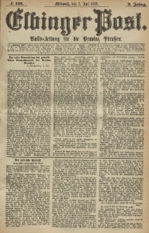 Elbinger Post, Nr. 155, Mittwoch 7 Juli 1875, 2 Jh