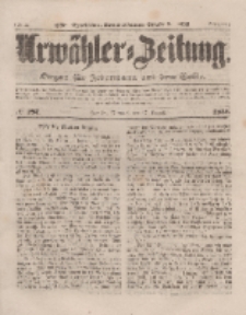 Urwähler-Zeitung : Organ für Jedermann aus dem Volke, Mittwoch, 27. August 1851, Nr. 197.