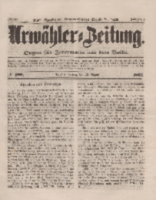 Urwähler-Zeitung : Organ für Jedermann aus dem Volke, Freitag, 29. August 1851, Nr. 199.
