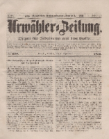 Urwähler-Zeitung : Organ für Jedermann aus dem Volke, Dienstag, 9. September 1851, Nr. 208.