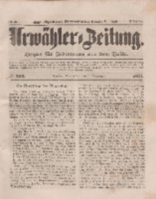Urwähler-Zeitung : Organ für Jedermann aus dem Volke, Donnerstag, 11. September 1851, Nr. 210.