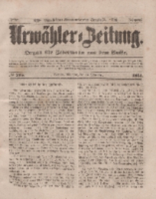 Urwähler-Zeitung : Organ für Jedermann aus dem Volke, Mittwoch, 17. September 1851, Nr. 215.
