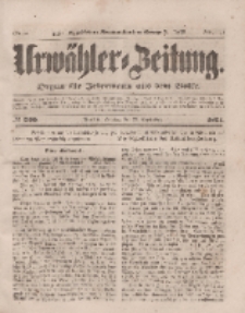 Urwähler-Zeitung : Organ für Jedermann aus dem Volke, Dienstag, 23. September 1851, Nr. 220.