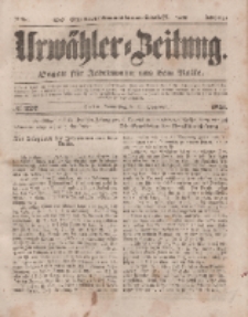 Urwähler-Zeitung : Organ für Jedermann aus dem Volke, Donnerstag, 25. September 1851, Nr. 222.