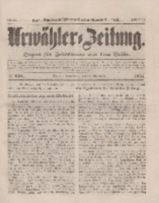Urwähler-Zeitung : Organ für Jedermann aus dem Volke, Sonnabend, 27. September 1851, Nr. 224.