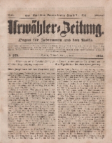 Urwähler-Zeitung : Organ für Jedermann aus dem Volke, Mittwoch, 1. Oktober 1851, Nr. 227.