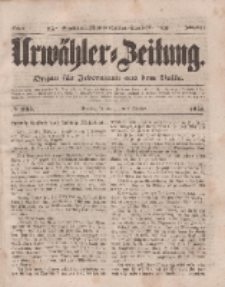 Urwähler-Zeitung : Organ für Jedermann aus dem Volke, Mittwoch, 8. Oktober 1851, Nr. 233.