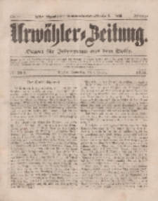 Urwähler-Zeitung : Organ für Jedermann aus dem Volke, Donnerstag, 9. Oktober 1851, Nr. 234.