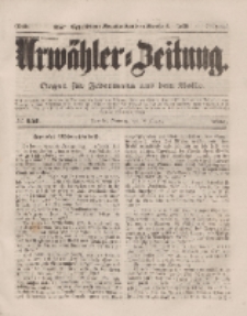 Urwähler-Zeitung : Organ für Jedermann aus dem Volke, Sonntag, 12. Oktober 1851, Nr. 237.