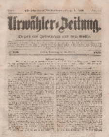 Urwähler-Zeitung : Organ für Jedermann aus dem Volke, Donnerstag, 23. Oktober 1851, Nr. 246.