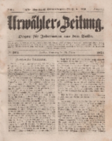Urwähler-Zeitung : Organ für Jedermann aus dem Volke, Donnerstag, 30. Oktober 1851, Nr. 252.