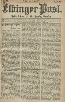 Elbinger Post, Nr. 157, Freitag 9 Juli 1875, 2 Jh