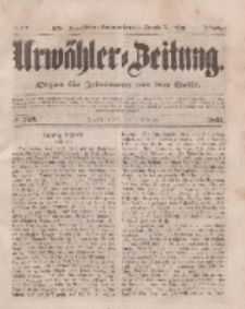 Urwähler-Zeitung : Organ für Jedermann aus dem Volke, Freitag, 7. November 1851, Nr. 259.
