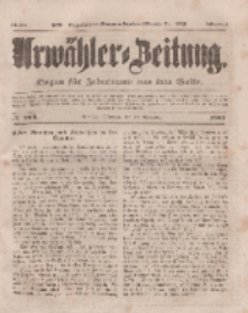 Urwähler-Zeitung : Organ für Jedermann aus dem Volke, Mittwoch, 12. November 1851, Nr. 263.