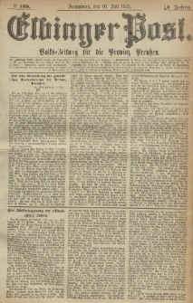 Elbinger Post, Nr. 158, Sonnabend 10 Juli 1875, 2 Jh