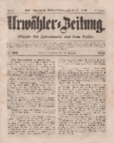 Urwähler-Zeitung : Organ für Jedermann aus dem Volke, Sonnabend, 22. November 1851, Nr. 272.