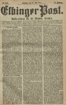 Elbinger Post, Nr. 159, Sonntag 11 Juli 1875, 2 Jh