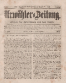 Urwähler-Zeitung : Organ für Jedermann aus dem Volke, Mittwoch, 3. Dezember 1851, Nr. 281.