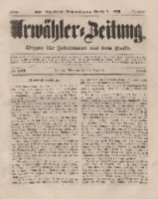 Urwähler-Zeitung : Organ für Jedermann aus dem Volke, Mittwoch, 10. Dezember 1851, Nr. 287.