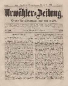 Urwähler-Zeitung : Organ für Jedermann aus dem Volke, Mittwoch, 10. Dezember 1851, Nr. 287.