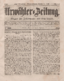 Urwähler-Zeitung : Organ für Jedermann aus dem Volke, Sonnabend, 13. Dezember 1851, Nr. 290.