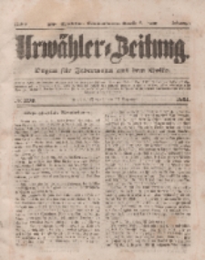 Urwähler-Zeitung : Organ für Jedermann aus dem Volke, Mittwoch, 17. Dezember 1851, Nr. 293.