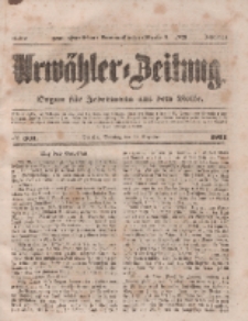 Urwähler-Zeitung : Organ für Jedermann aus dem Volke, Sonntag, 28. Dezember 1851, Nr. 301.