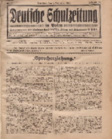 Deutsche Schulzeitung in Polen, 12. Jahrgang. 1. November 1931, Nr 3.