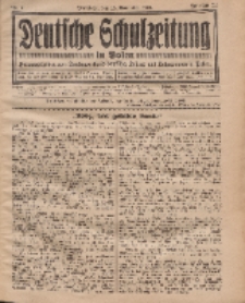 Deutsche Schulzeitung in Polen, 12. Jahrgang. 15. November 1931, Nr 4.
