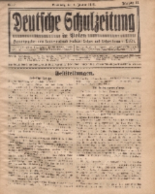 Deutsche Schulzeitung in Polen, 12. Jahrgang. 1. Januar 1932, Nr 7.