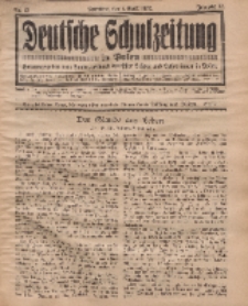 Deutsche Schulzeitung in Polen, 12. Jahrgang. 1. April 1932, Nr 13.