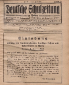 Deutsche Schulzeitung in Polen, 12. Jahrgang. 1. Juni 1932, Nr 17.