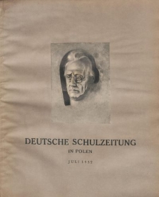 Deutsche Schulzeitung in Polen, 12. Jahrgang. 1. Juli 1932, Nr 19/20.