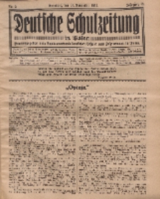 Deutsche Schulzeitung in Polen, 13. Jahrgang. 15. November 1932, Nr 2.