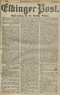 Elbinger Post, Nr. 164, Sonnabend 17 Juli 1875, 2 Jh