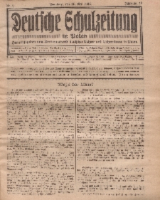 Deutsche Schulzeitung in Polen, 13. Jahrgang. 28. Mai 1933, Nr 9.