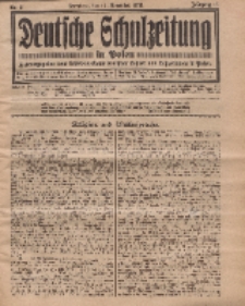Deutsche Schulzeitung in Polen, 14. Jahrgang. 15. November 1933, Nr 2.