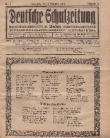 Deutsche Schulzeitung in Polen, 14. Jahrgang. 15. Dezember 1933, Nr 3.