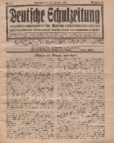 Deutsche Schulzeitung in Polen, 14. Jahrgang. 15. Januar 1934, Nr 4.