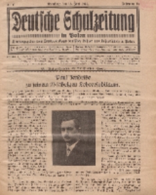 Deutsche Schulzeitung in Polen, 14. Jahrgang. 15. Juni 1934, Nr 9.