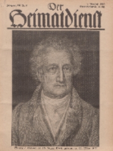 Der Heimatdienst : Mitteilungen der Reichszentrale für Heimatdienst, 12. Jahrgang, 2. Märzheft 1932, Nr 6.