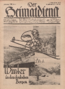 Der Heimatdienst : Mitteilungen der Reichszentrale für Heimatdienst, 13. Jahrgang, 1. Februarheft 1933, Nr 3.